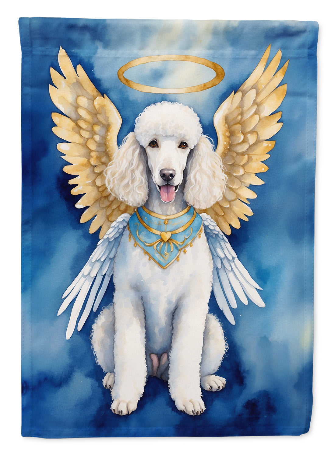 Buy this White Poodle My Angel Garden Flag