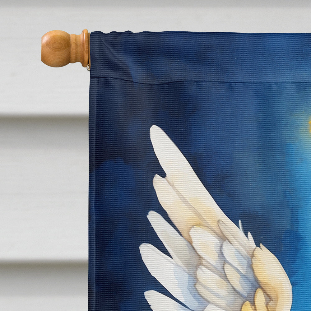 Pug My Angel House Flag