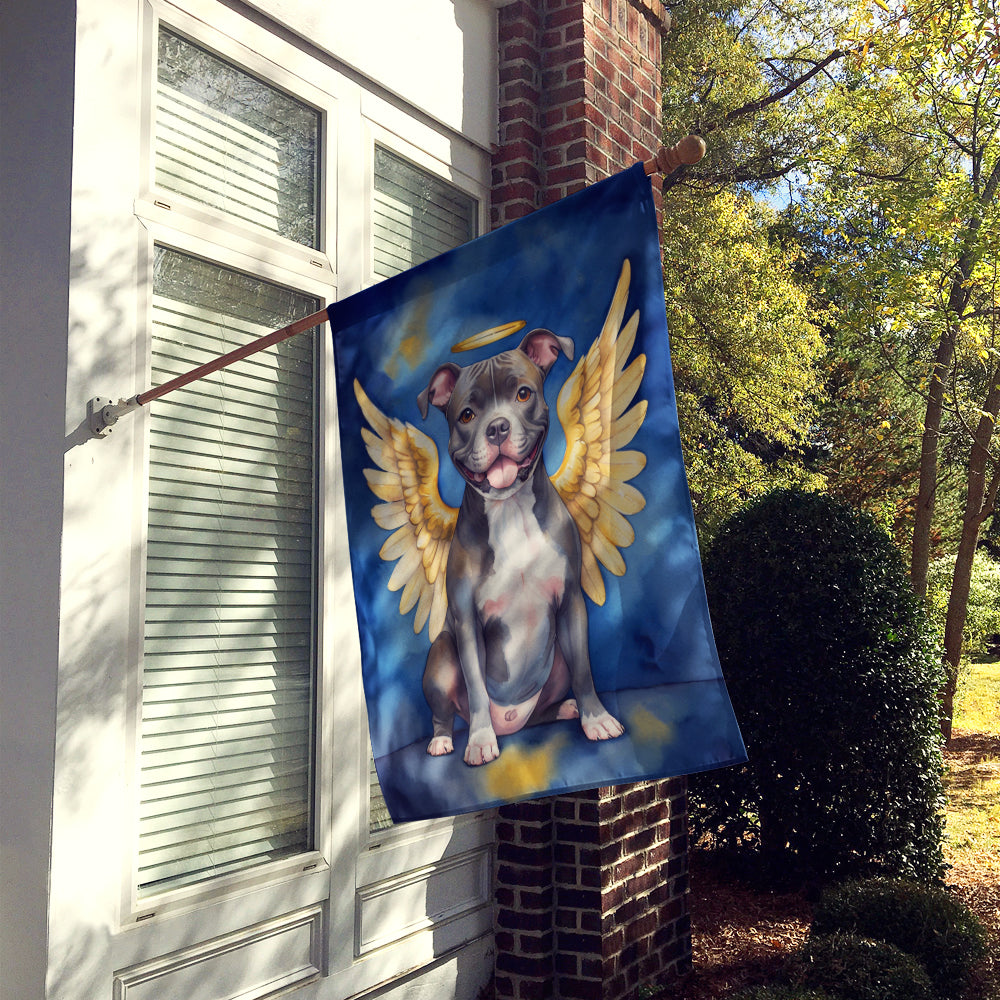 Staffordshire Bull Terrier My Angel House Flag