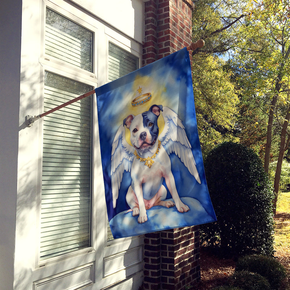 Staffordshire Bull Terrier My Angel House Flag