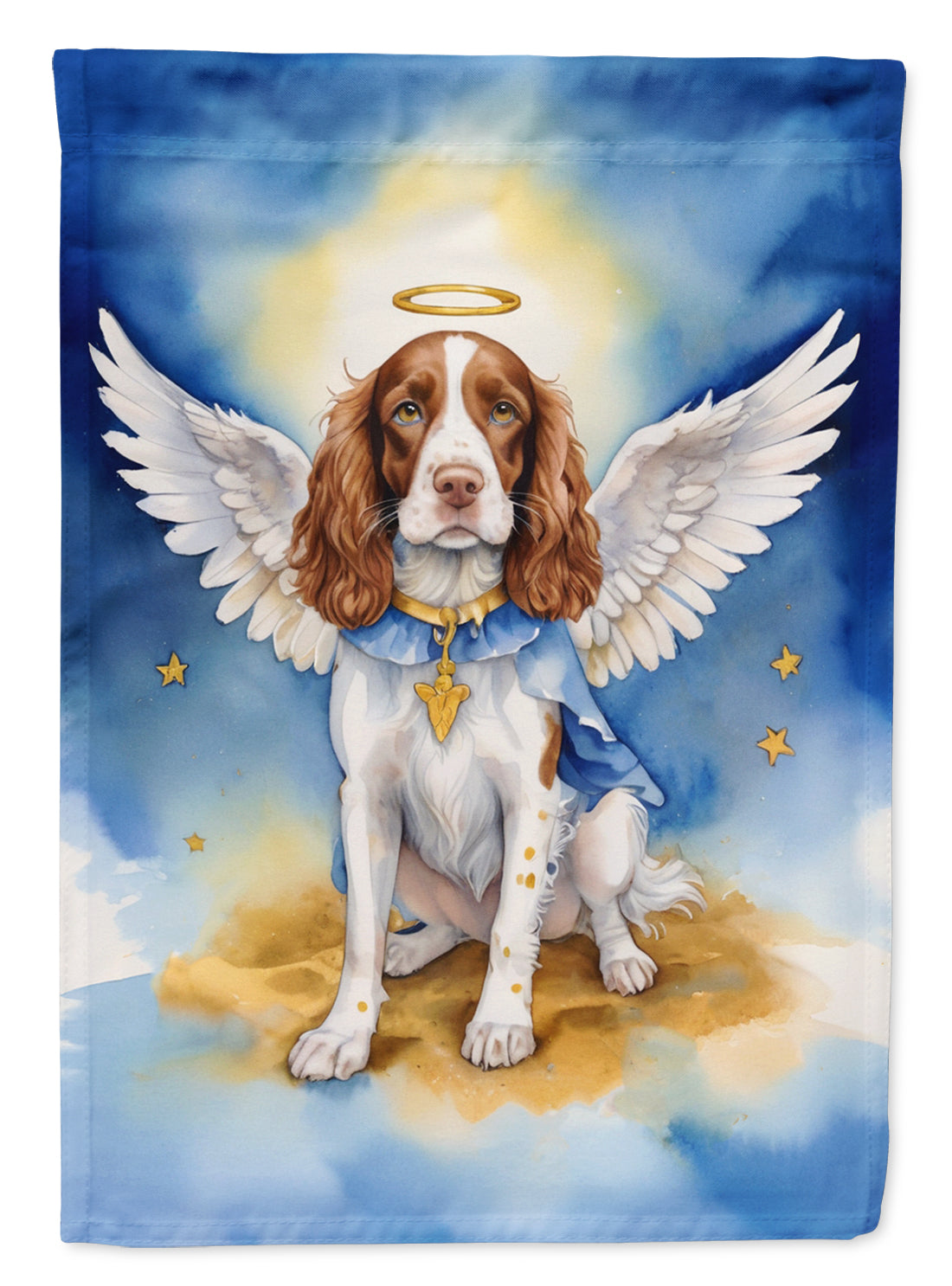 Buy this Welsh Springer Spaniel My Angel House Flag