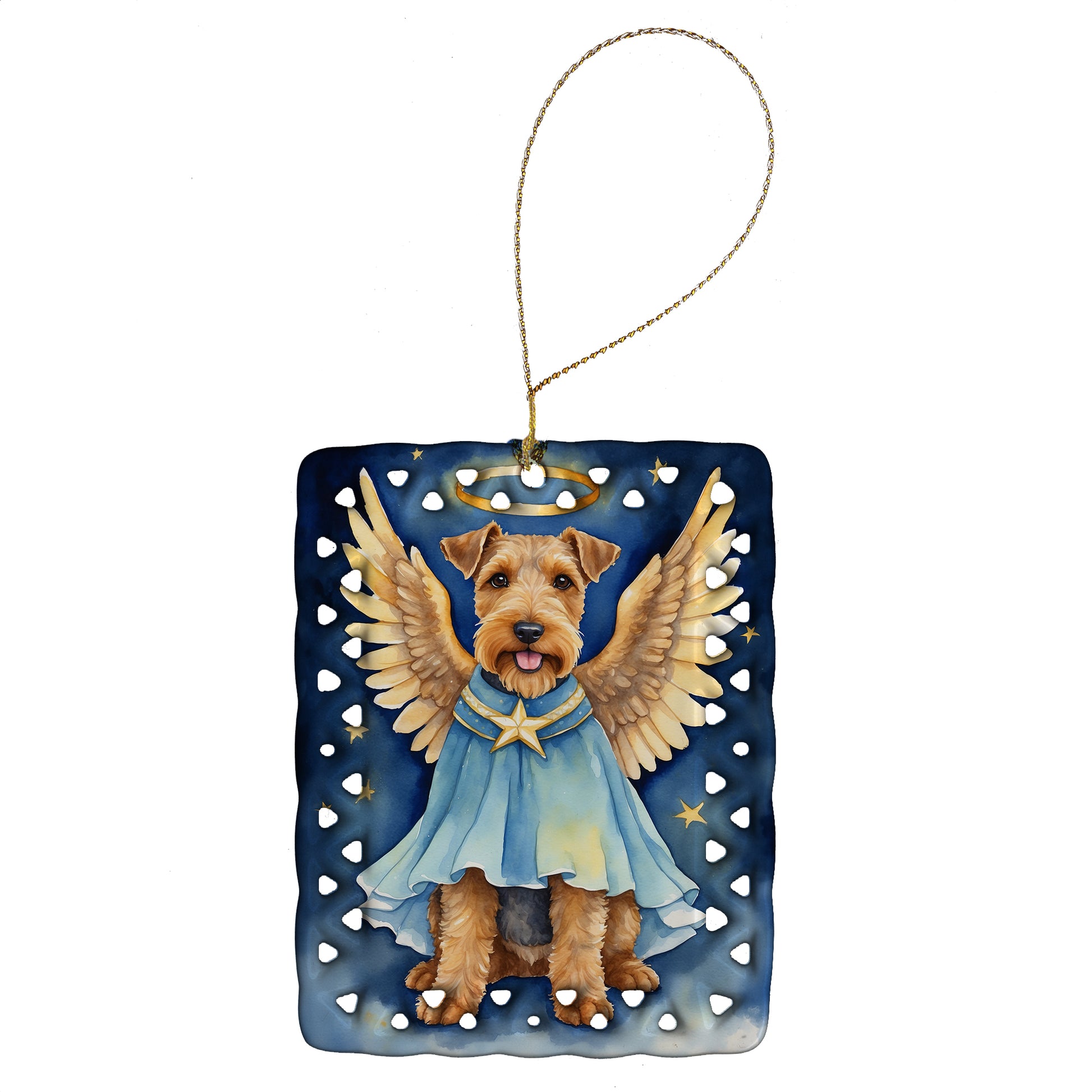 Buy this Welsh Terrier My Angel Porcelain Ornament