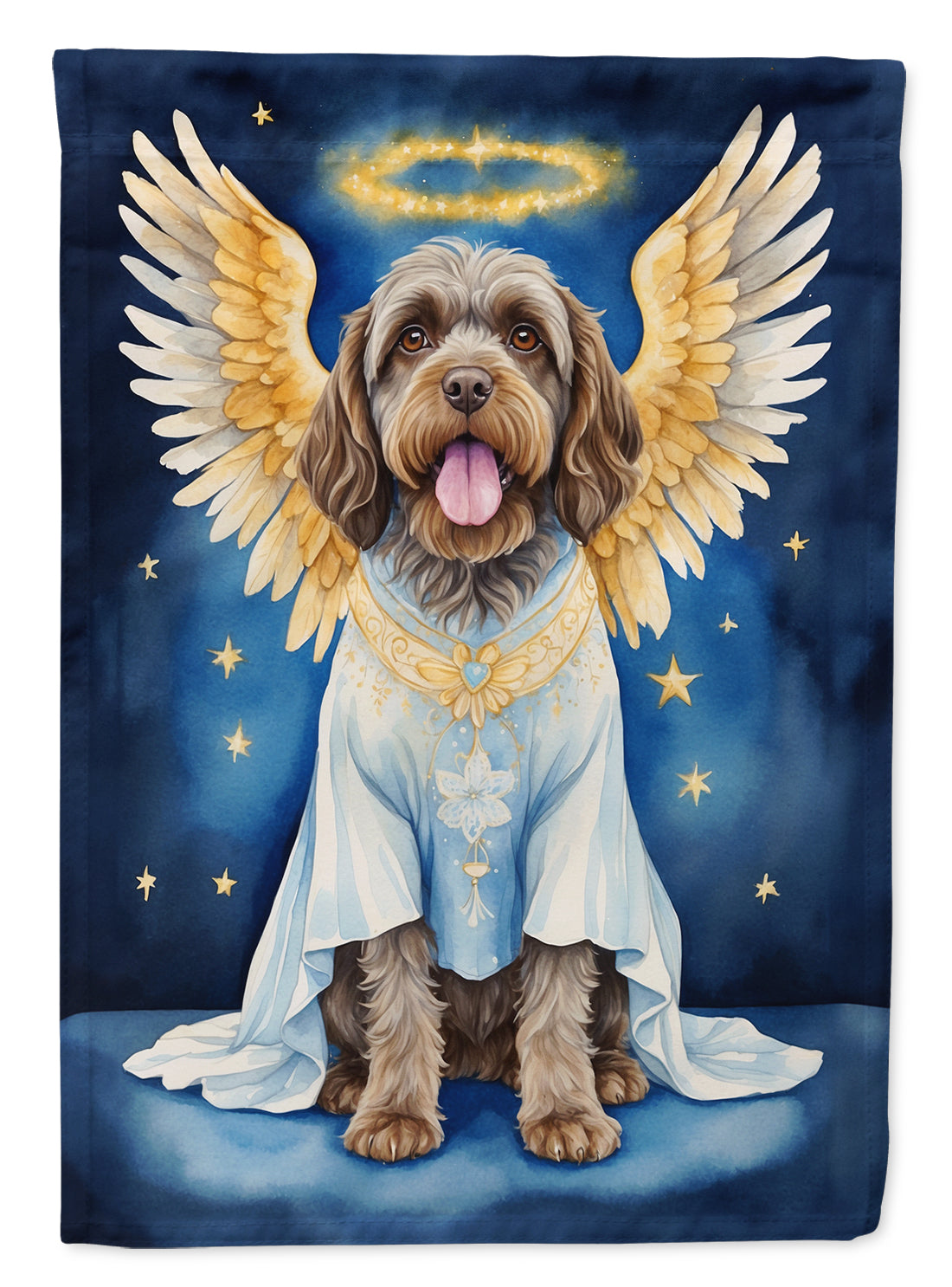 Buy this Wirehaired Pointing Griffon My Angel Garden Flag