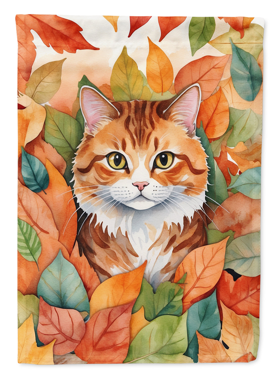Buy this Foldex Exotic Fold Cat in Fall Leaves House Flag