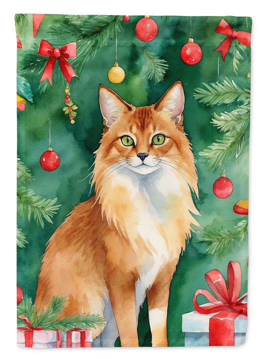 Buy this Somali Cat By the Christmas Tree House Flag