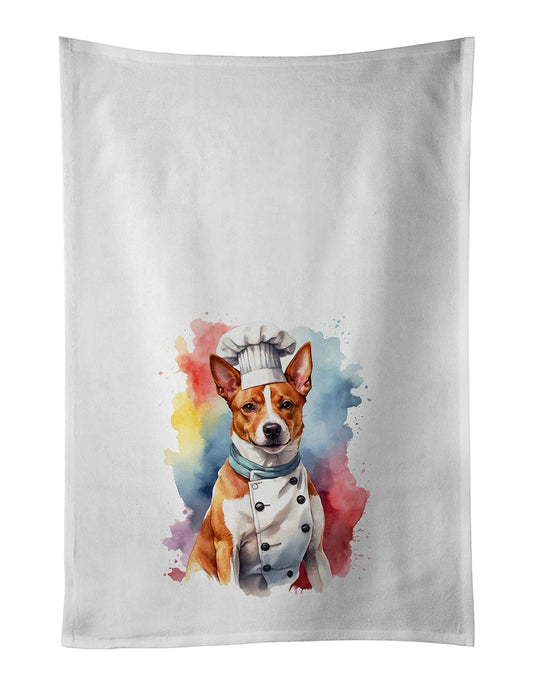 Buy this Basenji Chef Kitchen Towel Set of 2