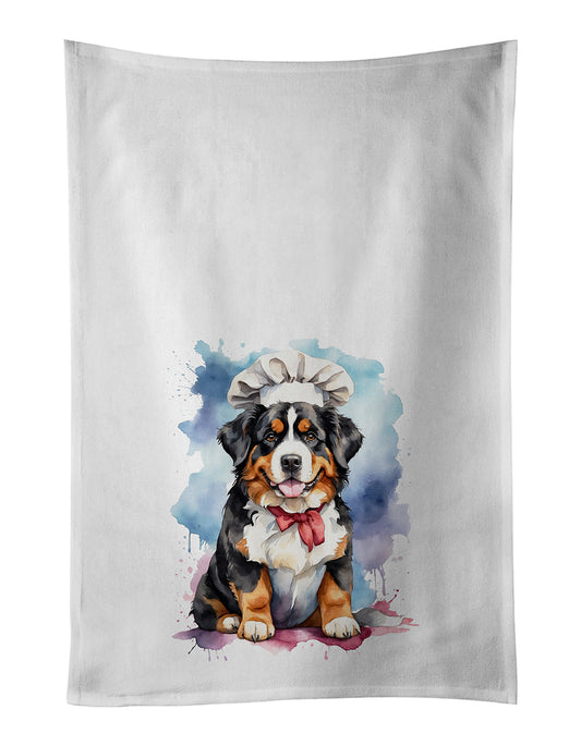 Buy this Bernese Mountain Dog Chef Kitchen Towel Set of 2