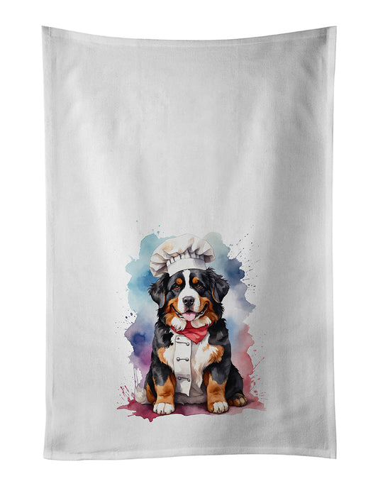 Buy this Bernese Mountain Dog Chef Kitchen Towel Set of 2