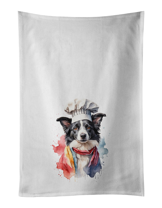 Buy this Border Collie Chef Kitchen Towel Set of 2