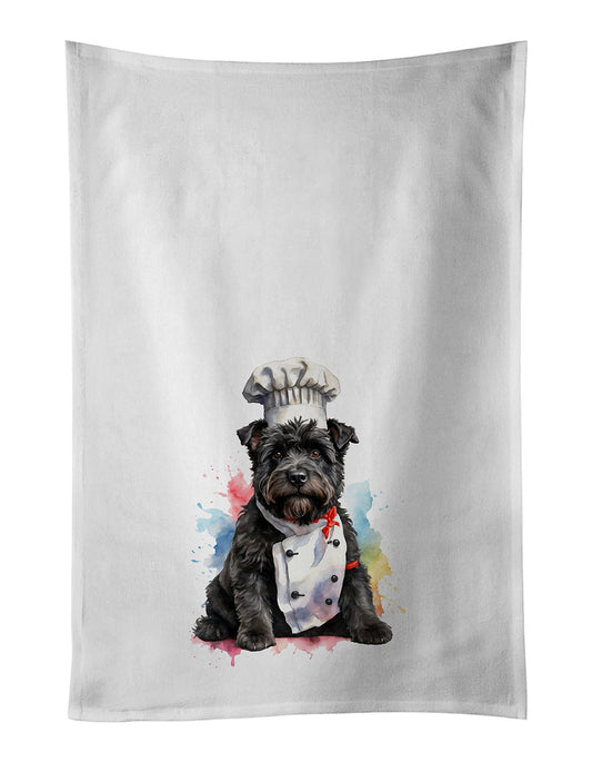 Buy this Bouvier des Flandres Chef Kitchen Towel Set of 2