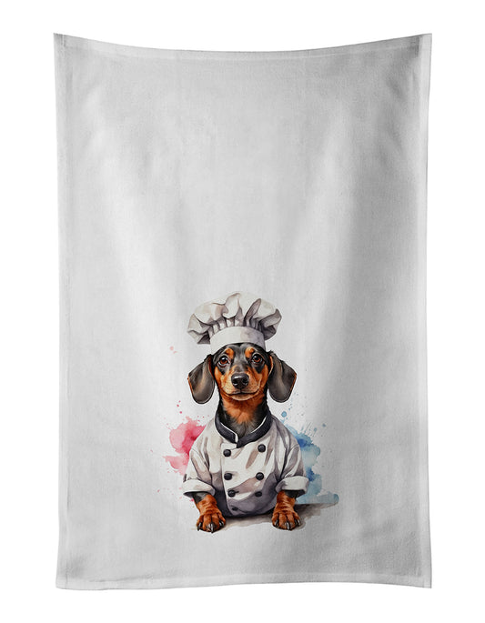 Buy this Dachshund Chef Kitchen Towel Set of 2