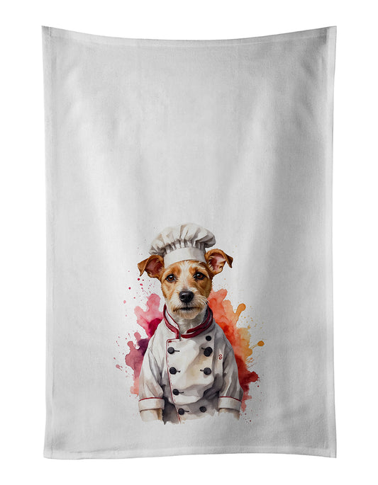 Buy this Fox Terrier Chef Kitchen Towel Set of 2