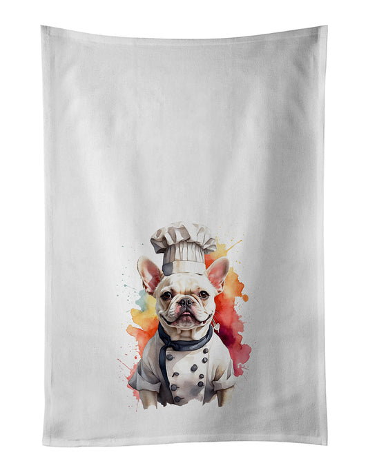 Buy this French Bulldog Chef Kitchen Towel Set of 2