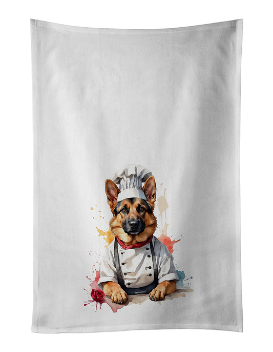 Buy this German Shepherd Chef Kitchen Towel Set of 2