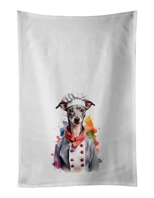 Buy this Italian Greyhound Chef Kitchen Towel Set of 2