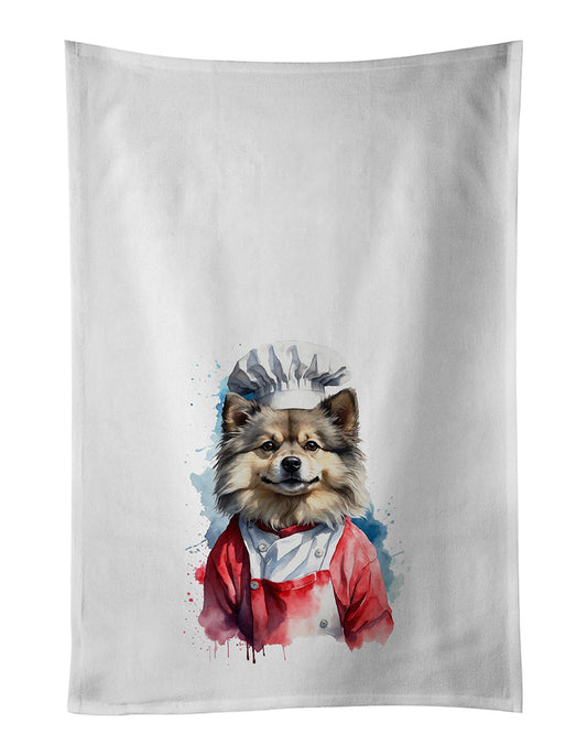 Buy this Keeshond Chef Kitchen Towel Set of 2