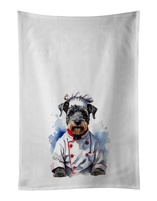 Buy this Kerry Blue Terrier Chef Kitchen Towel Set of 2