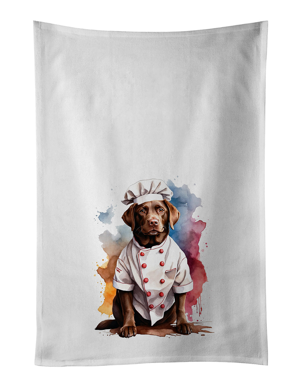 Buy this Labrador Retriever Chef Kitchen Towel Set of 2