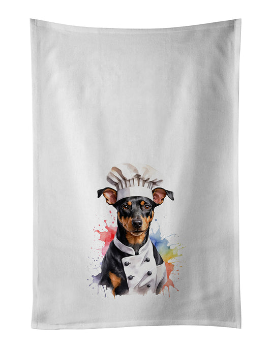 Buy this Manchester Terrier Chef Kitchen Towel Set of 2