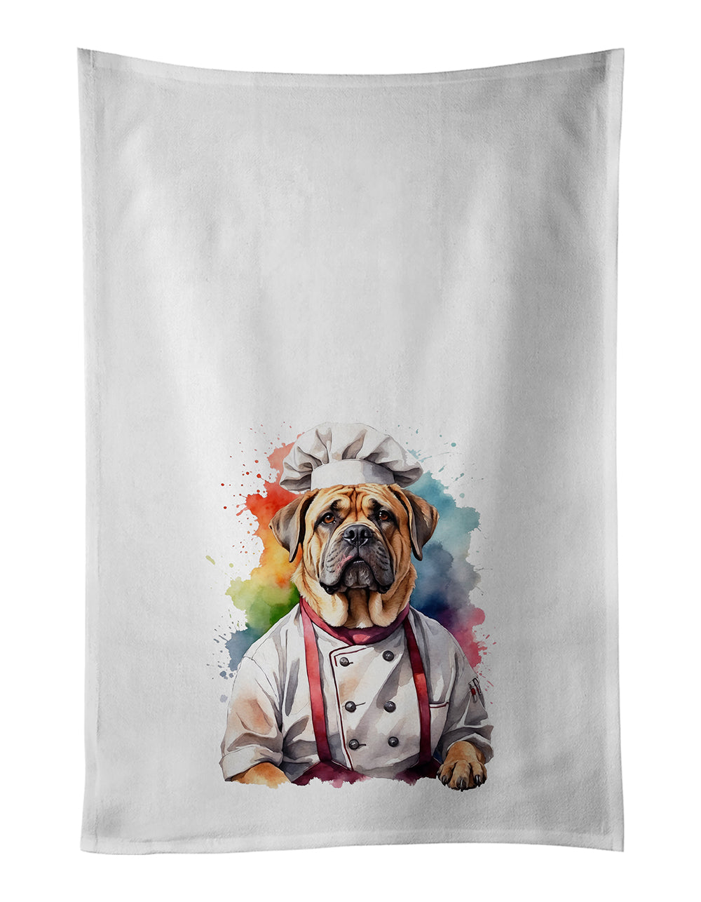 Buy this Mastiff Chef Kitchen Towel Set of 2