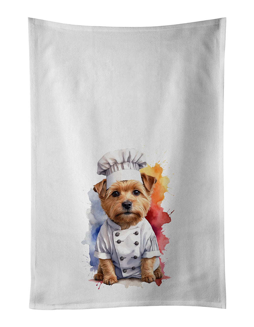 Buy this Norfolk Terrier Chef Kitchen Towel Set of 2