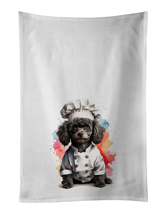 Buy this Poodle Chef Kitchen Towel Set of 2