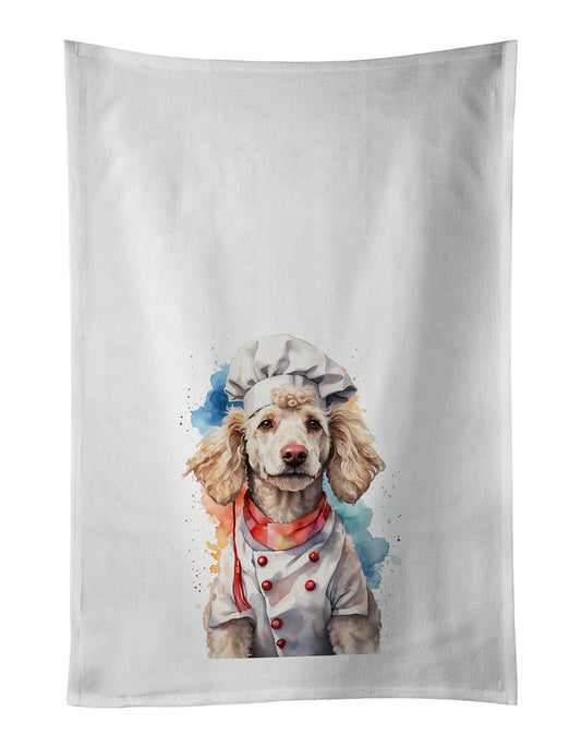 Buy this Poodle Chef Kitchen Towel Set of 2