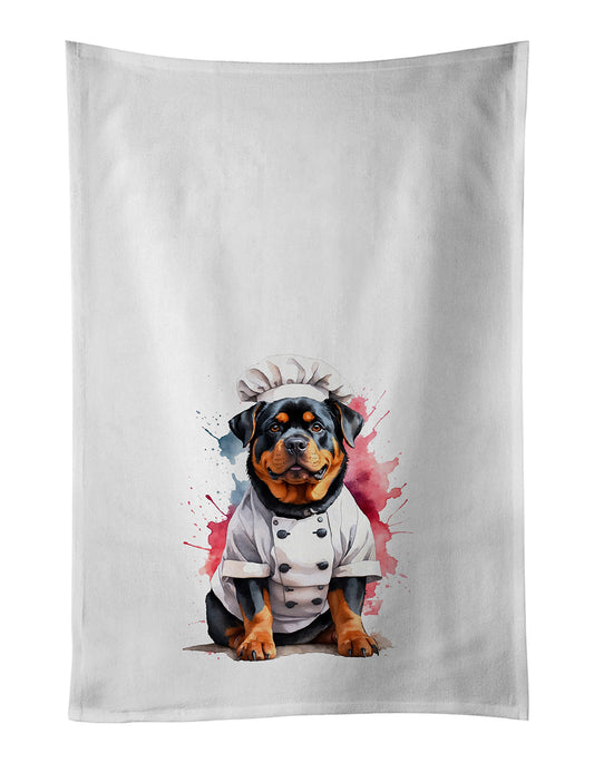 Buy this Rottweiler Chef Kitchen Towel Set of 2