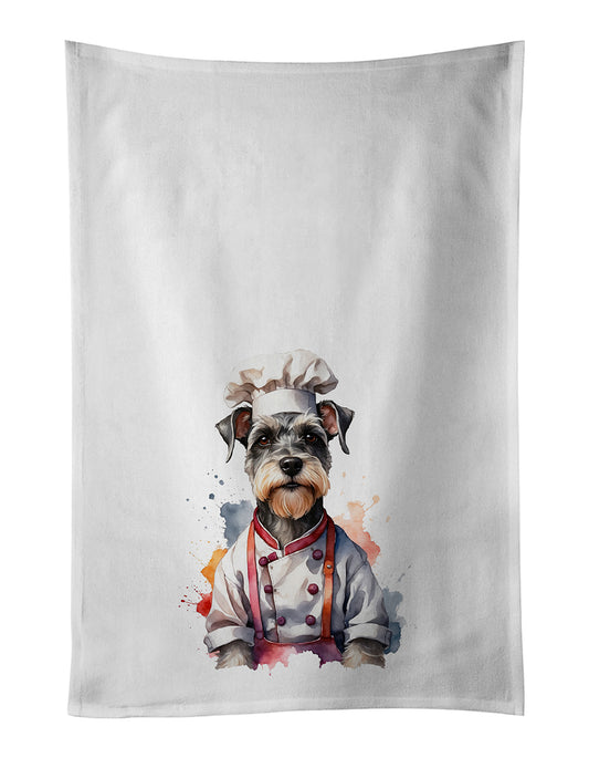 Buy this Schnauzer Chef Kitchen Towel Set of 2