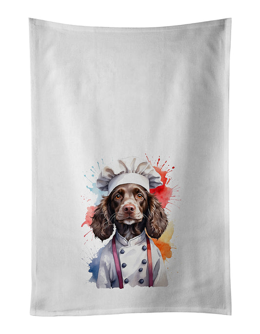 Buy this Water Spaniel Chef Kitchen Towel Set of 2