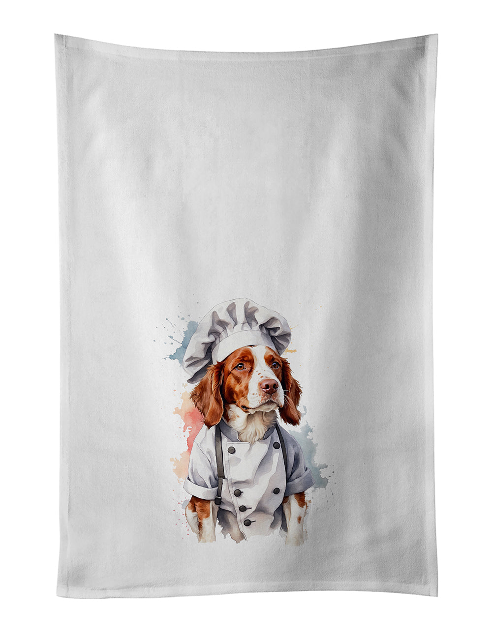 Buy this Welsh Springer Spaniel Chef Kitchen Towel Set of 2