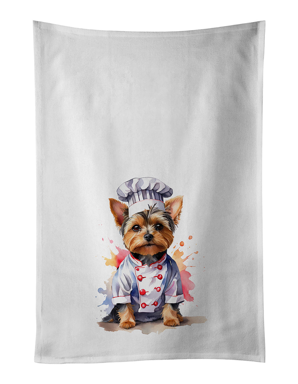 Buy this Yorkshire Terrier Chef Kitchen Towel Set of 2