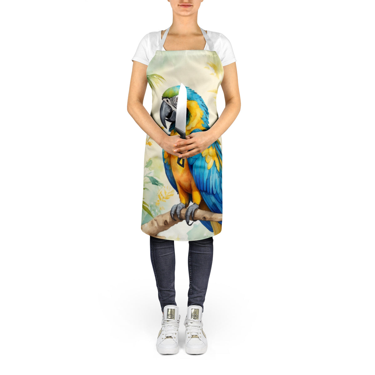 Blue and Gold Macaw Apron