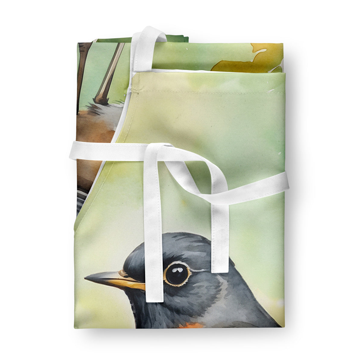 Connecticut American Robin Apron