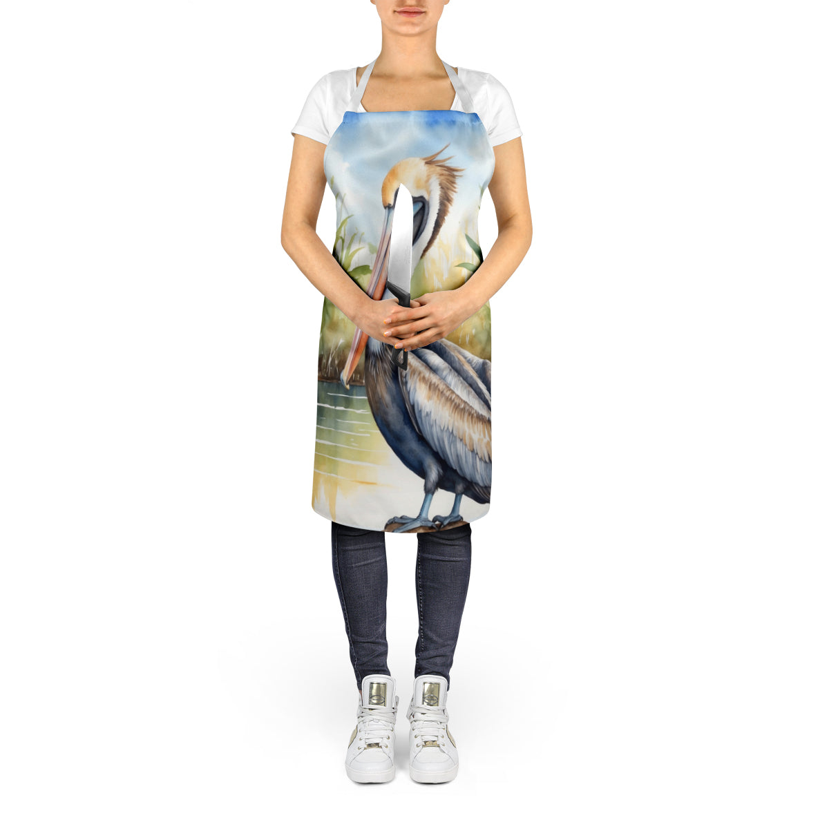 Louisiana Brown Pelican Apron