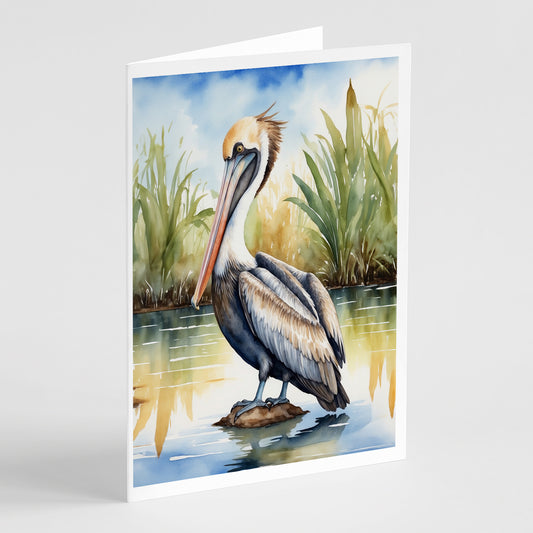 Buy this Louisiana Brown Pelican Greeting Cards Pack of 8