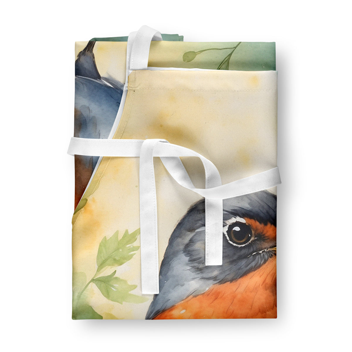 Michigan American Robin Apron