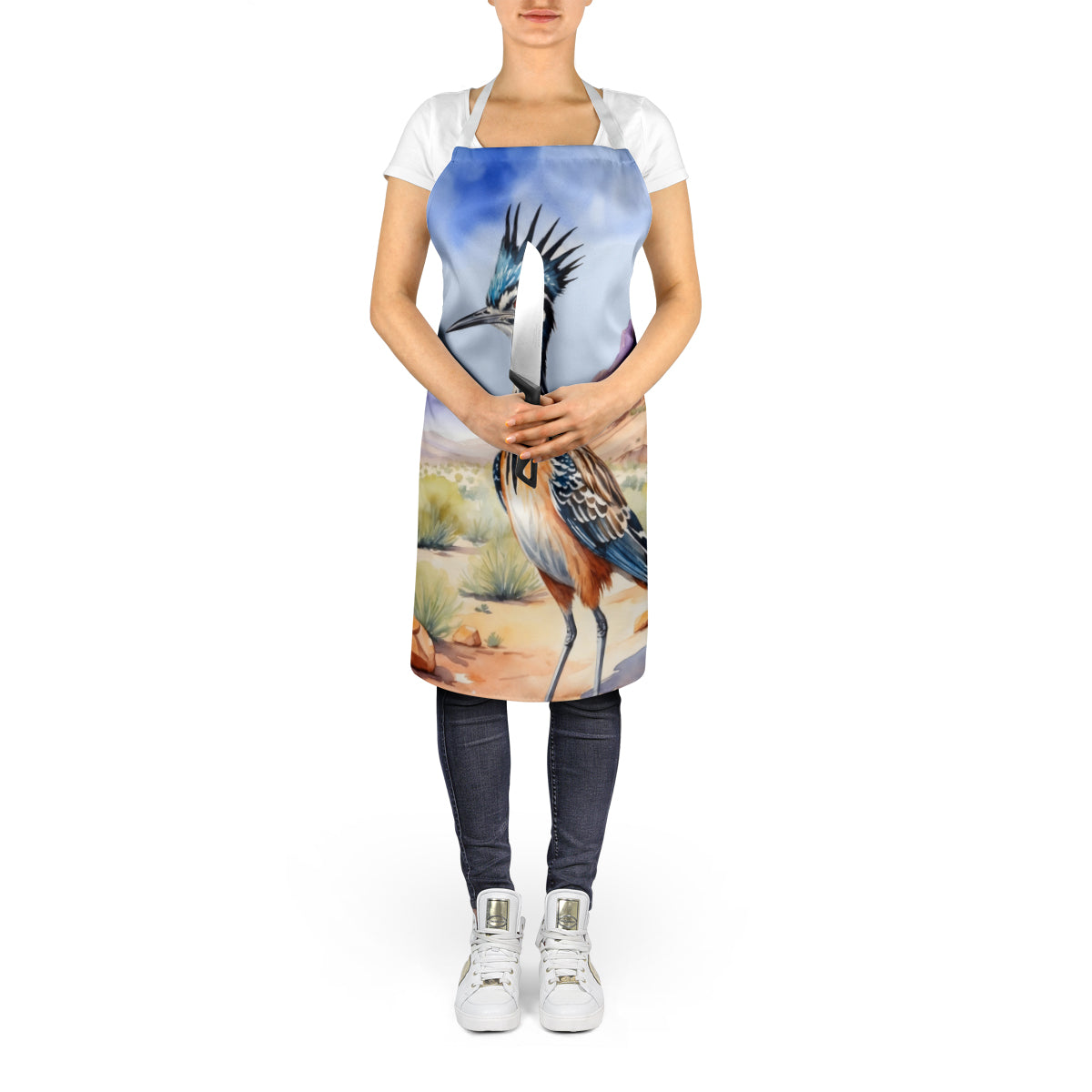 New Mexico Greater Roadrunner Apron