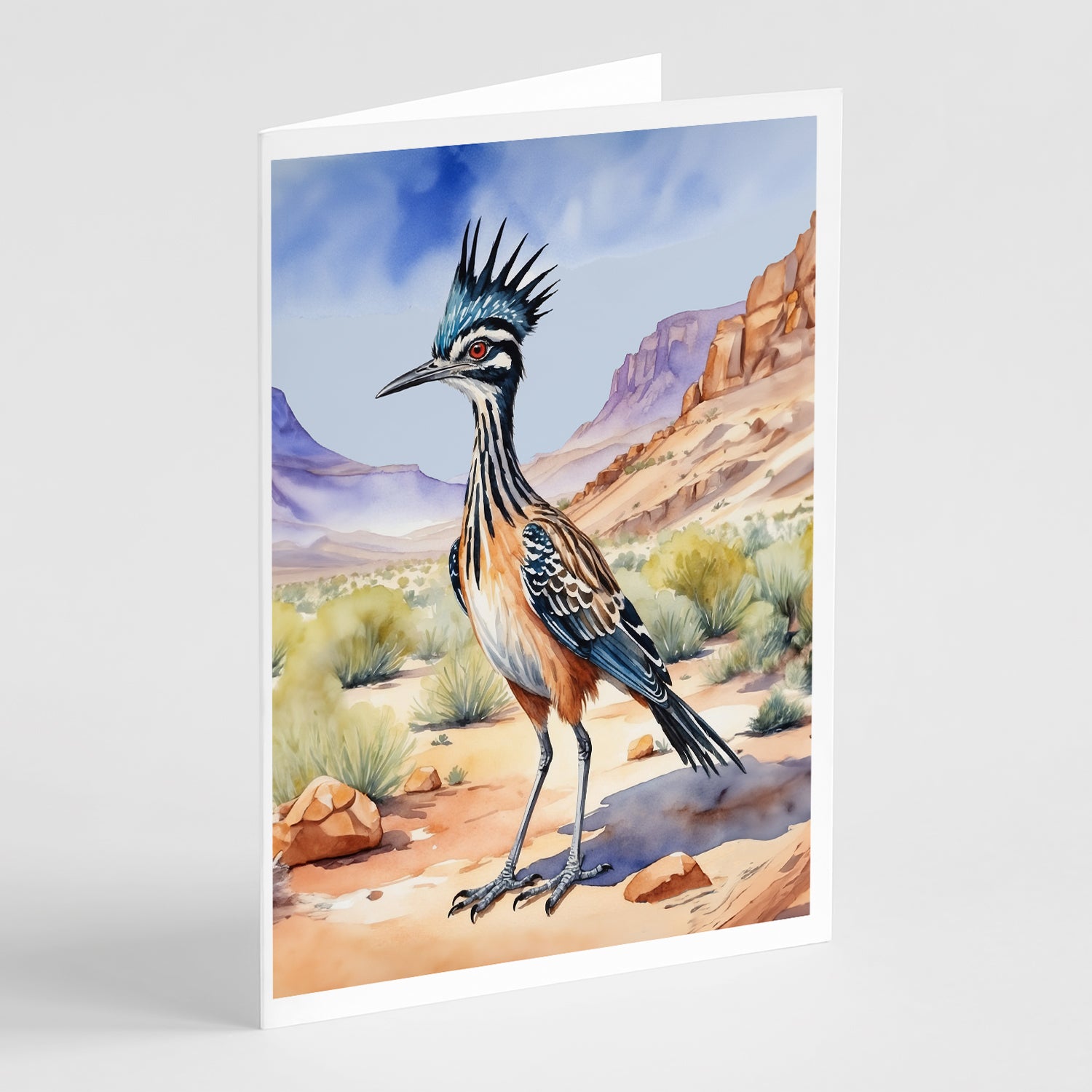 Buy this New Mexico Greater Roadrunner Greeting Cards Pack of 8