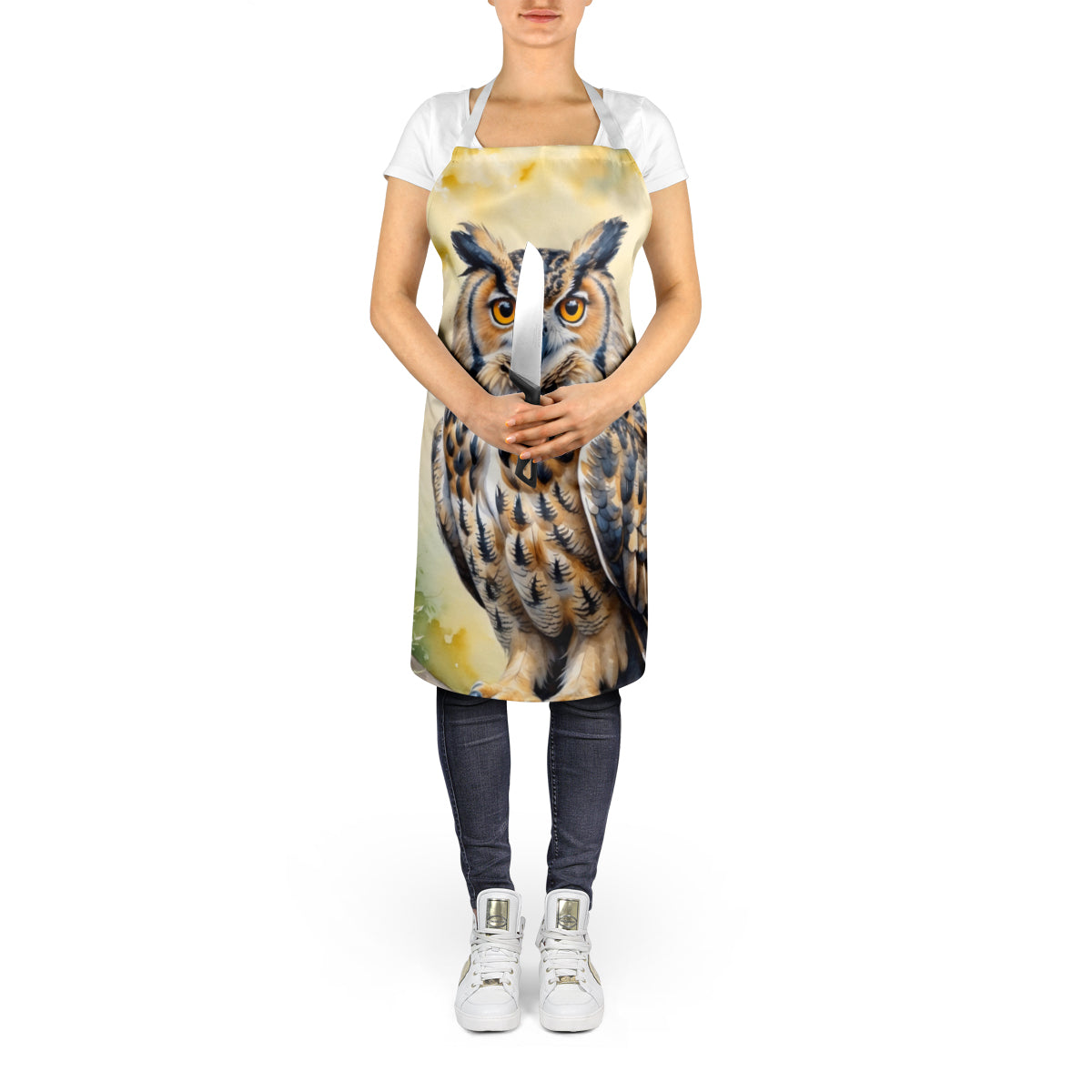 Eurasian Eagle Owl Apron