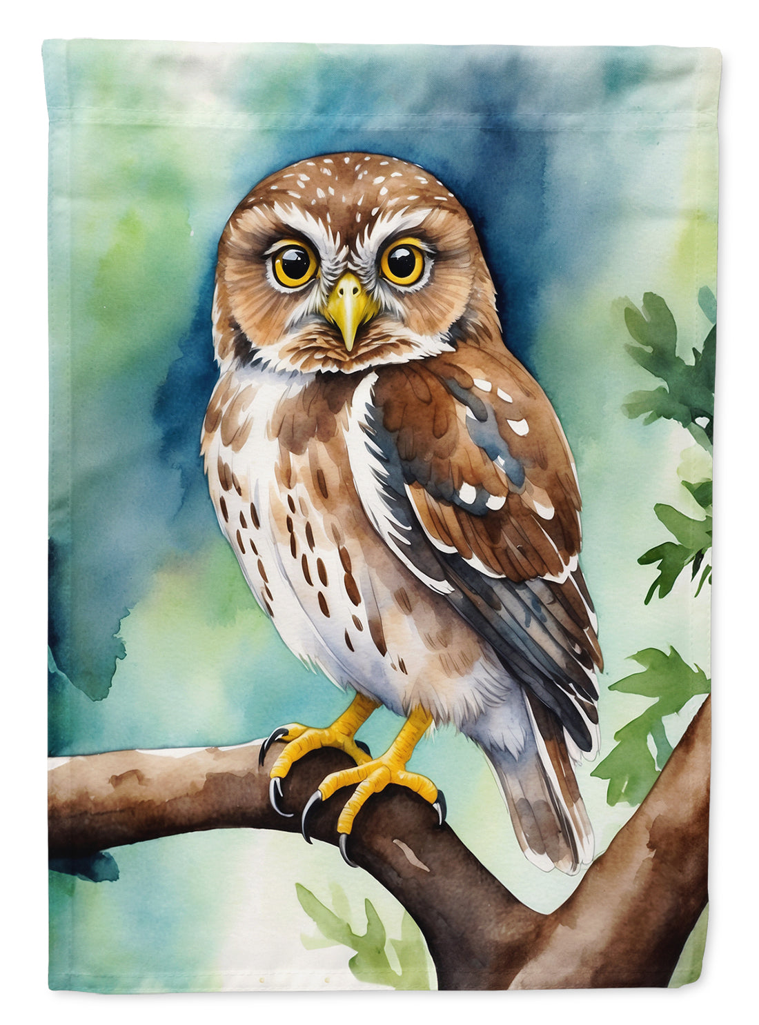 Buy this Northern Pygmy Owl Garden Flag