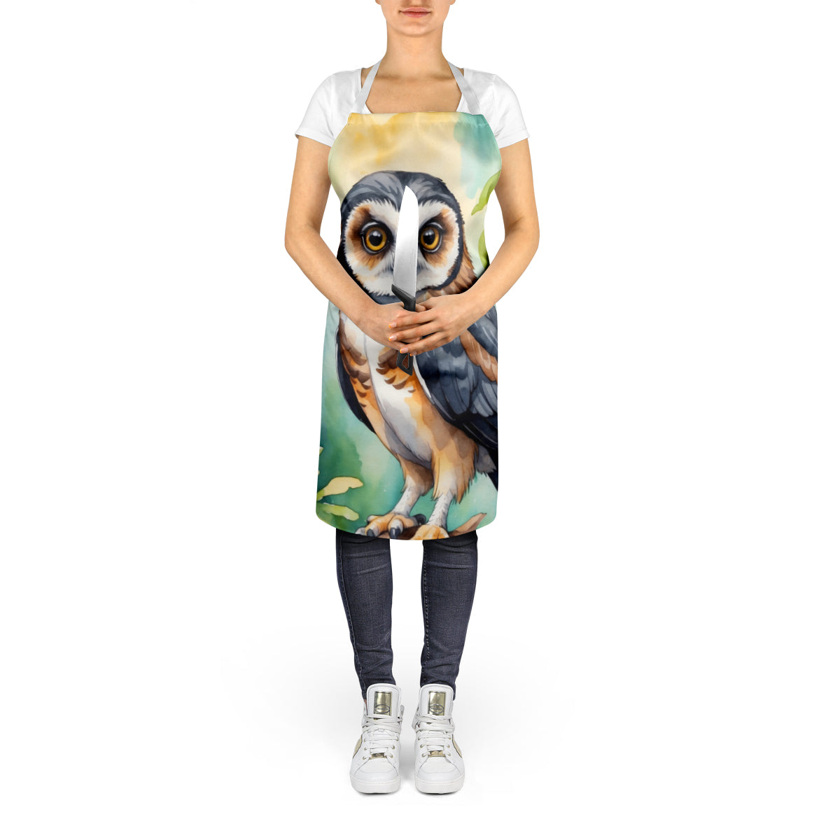 Spectacled Owl Apron