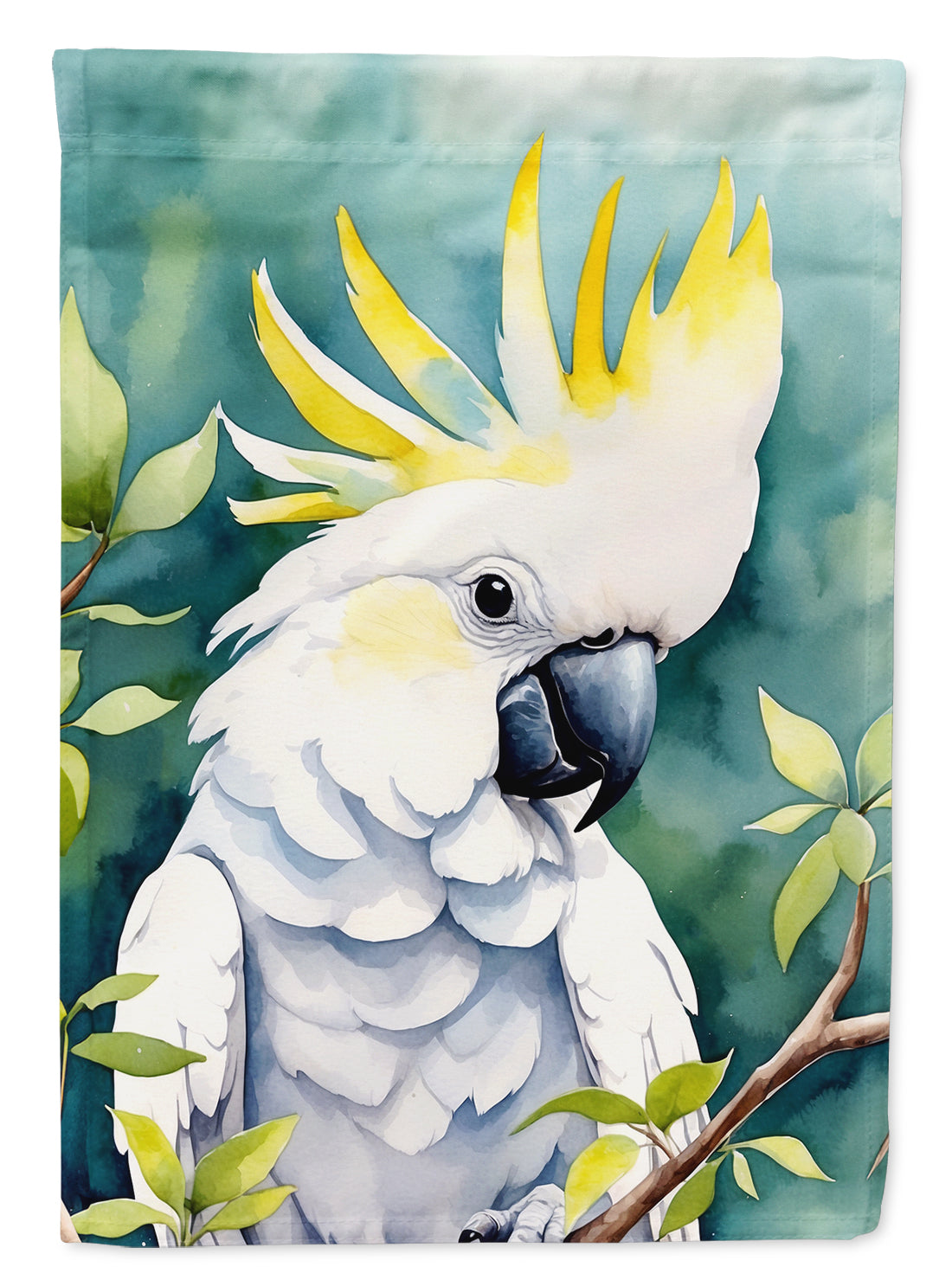 Buy this Sulphurcrested Cockatoo House Flag