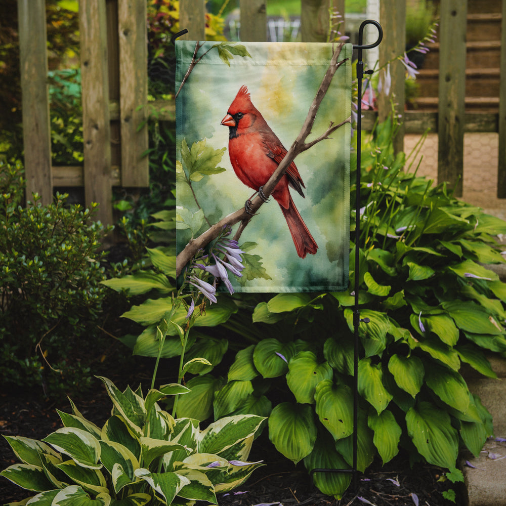 West Virginia Northern CardInal Garden Flag