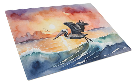 Buy this Pelican Fiery Sunset Glass Cutting Board