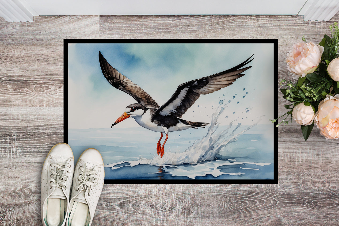 Black Skimmer Doormat