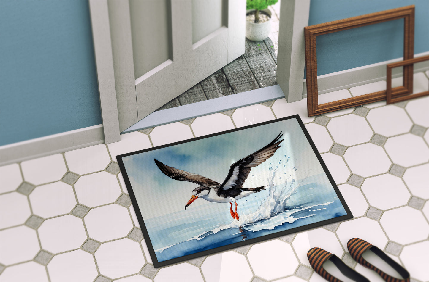 Black Skimmer Doormat