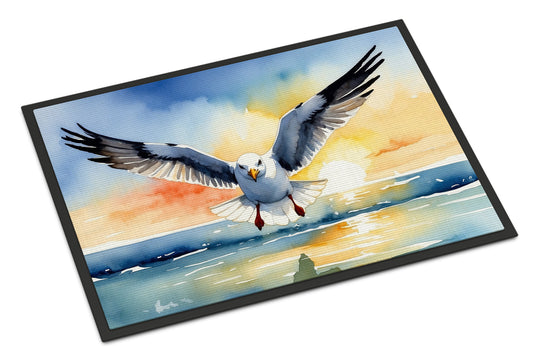 Buy this Gull Flying Low Doormat