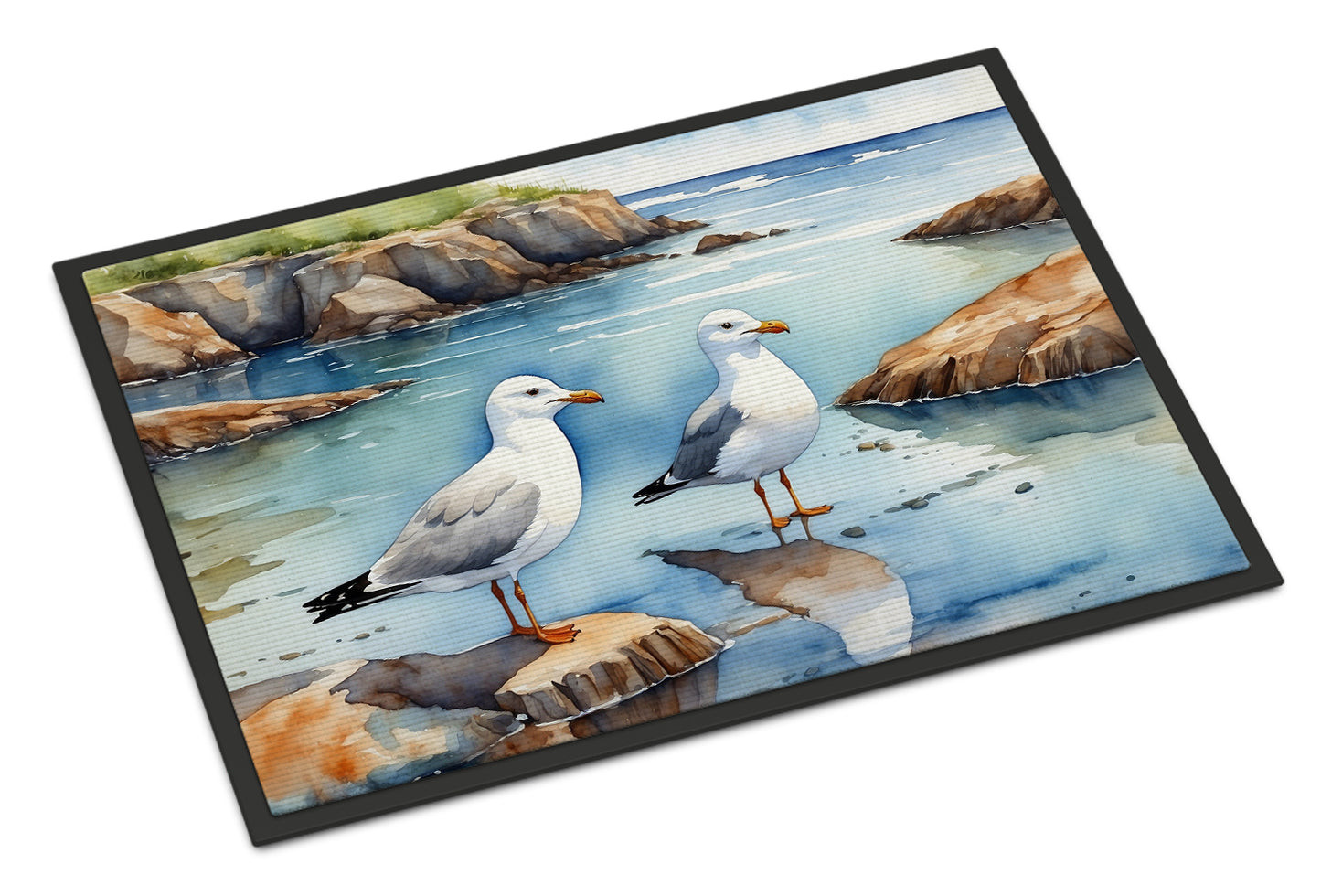 Buy this Gulls Scavenging Doormat