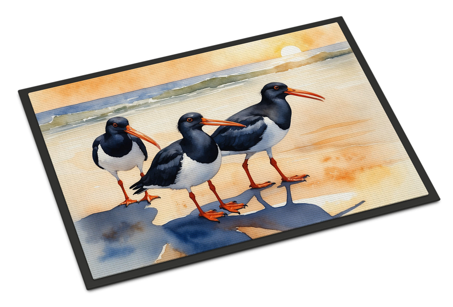 Buy this Oystercatchers Foraging Doormat